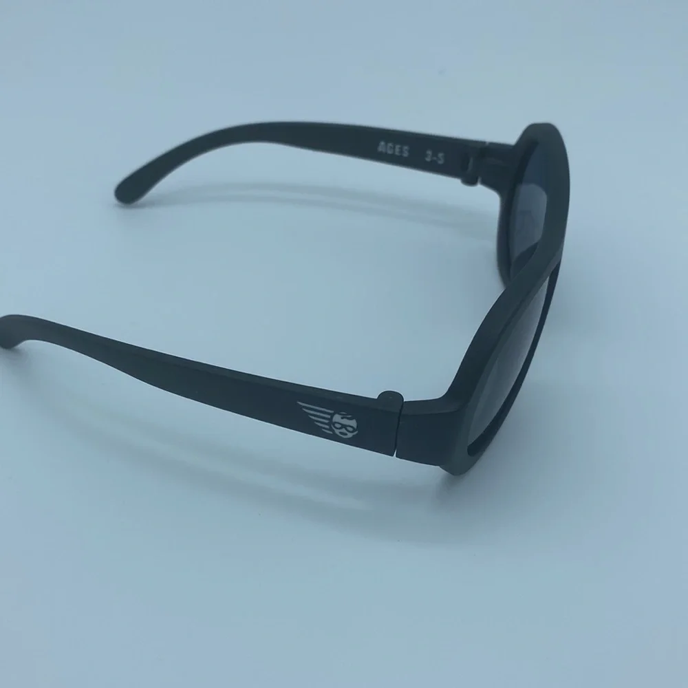 Babiators Aviator Ages 3-5 Black Ops Black/Grey Lens